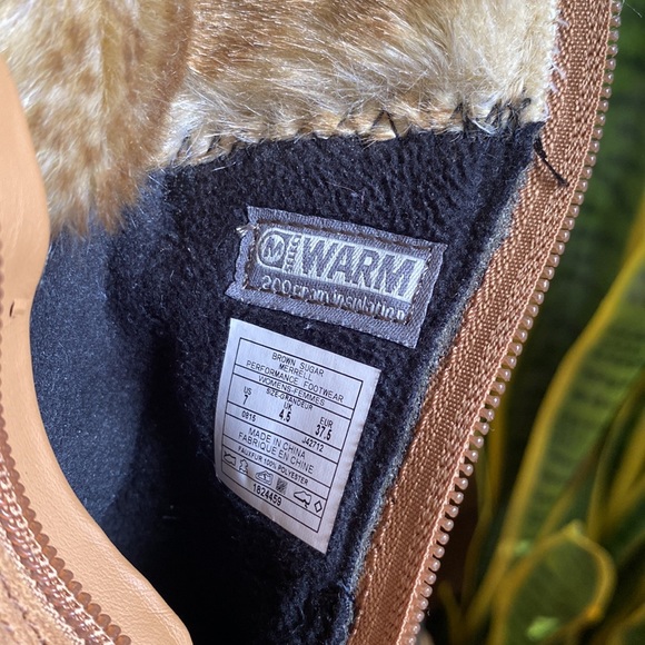 Merrell Decora Chant Fur Zip Up Waterproof Winter Boots 7 - Picture 9 of 10